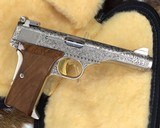 1910/22 Belgium Browning Renaissance .380 Auto Pistol W/ case and manual - 6 of 17
