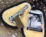 1910/22 Belgium Browning Renaissance .380 Auto Pistol W/ case and manual - 12 of 17