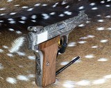 1910/22 Belgium Browning Renaissance .380 Auto Pistol W/ case and manual - 3 of 17