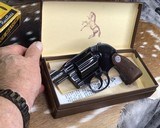 First Year, 1955 COLT Agent W/ Factory Shroud, .38 Spl., Boxed. - 13 of 14