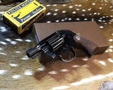 First Year, 1955 COLT Agent W/ Factory Shroud, .38 Spl., Boxed. - 12 of 14