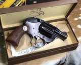 First Year, 1955 COLT Agent W/ Factory Shroud, .38 Spl., Boxed. - 11 of 14