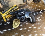 1951 COLT Detective Special W/factory shroud, .38 Spl - 1 of 10