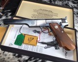 Prewar 1940 The Woodsman Match Target (Bulls Eye) 1st Series – 22 Long Rifle Cal. Semi-Auto Pistol, boxed - 1 of 20