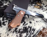 Prewar 1940 The Woodsman Match Target (Bulls Eye) 1st Series – 22 Long Rifle Cal. Semi-Auto Pistol, boxed - 3 of 20