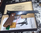 Prewar 1940 The Woodsman Match Target (Bulls Eye) 1st Series – 22 Long Rifle Cal. Semi-Auto Pistol, boxed - 10 of 20