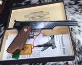 Prewar 1940 The Woodsman Match Target (Bulls Eye) 1st Series – 22 Long Rifle Cal. Semi-Auto Pistol, boxed - 2 of 20