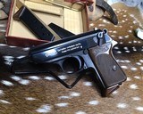 1966 Walther PPK, Box, Target, Tool, 3 mags, .380 ACP, Unfired, No Import Markings. - 5 of 25