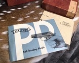 1966 Walther PPK, Box, Target, Tool, 3 mags, .380 ACP, Unfired, No Import Markings. - 9 of 25