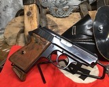 1941 Walther PPK Eagle-C WWII Police Pistol, Holster , 2 mags, Wauffen marked - 21 of 24