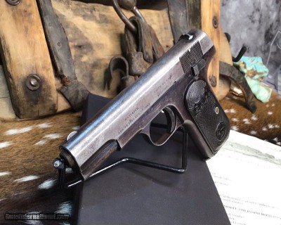 Early 1908 Colt #343, with Colt Letter and Interesting History, Trades Welcome! - Image 10 of 25
