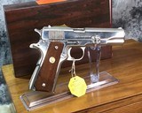 Colt Series 70 Bright Nickel 1911 with Box .45 acp, Gorgeous, Trades Welcome! - 5 of 11