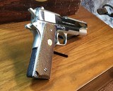 Colt Series 70 Bright Nickel 1911 with Box .45 acp, Gorgeous, Trades Welcome! - 7 of 11