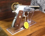 Colt Series 70 Bright Nickel 1911 with Box .45 acp, Gorgeous, Trades Welcome! - 8 of 11
