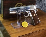 Colt Series 70 Bright Nickel 1911 with Box .45 acp, Gorgeous, Trades Welcome! - 10 of 11
