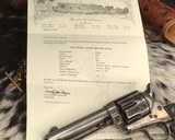 1907. Colt Frontier Six Shooter, 4 3/4 inch, 44-40 W/ Colt letter & 2 Kill Notches - 18 of 24