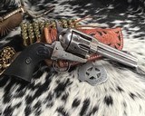 1907. Colt Frontier Six Shooter, 4 3/4 inch, 44-40 W/ Colt letter & 2 Kill Notches - 9 of 24