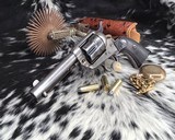 1907. Colt Frontier Six Shooter, 4 3/4 inch, 44-40 W/ Colt letter & 2 Kill Notches - 7 of 24