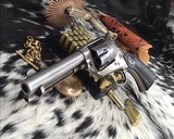 1907. Colt Frontier Six Shooter, 4 3/4 inch, 44-40 W/ Colt letter & 2 Kill Notches - 10 of 24