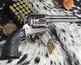1907. Colt Frontier Six Shooter, 4 3/4 inch, 44-40 W/ Colt letter & 2 Kill Notches - 22 of 24
