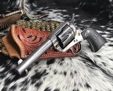 1907. Colt Frontier Six Shooter, 4 3/4 inch, 44-40 W/ Colt letter & 2 Kill Notches - 16 of 24