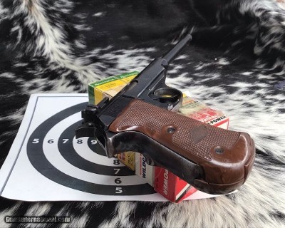 First Year, 1961 Walther PP Sport .22LR, 8 inch threaded barrel. Rare German PP Target Model - Image 3 of 10