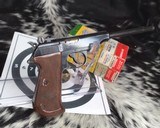 First Year, 1961 Walther PP Sport .22LR, 8 inch threaded barrel. Rare German PP Target Model - 2 of 13