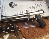 AMT Lightning Stainless .22 lr pistol, 8 inch Bull barrel, NOS in box, Trades Welcome! - 12 of 12