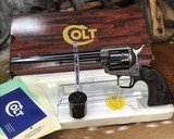 1976 Colt Peacemaker Single Action .22LR with extra .22 magnum cylinder, Unfired in box - 3 of 19