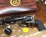 1976 Colt Peacemaker Single Action .22LR with extra .22 magnum cylinder, Unfired in box - 1 of 19