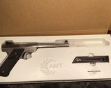AMT LIGHTNING, 6 inch,Stainless Steel .22 Semi-Auto, Like New In Box, 2 mags, NOS, Trades Welcome! - 2 of 15