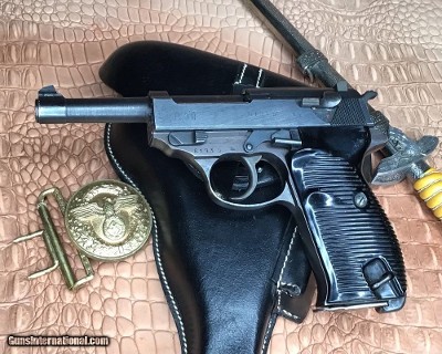 WWII Walther AC45 P38 Pistol, matching, W/holster, 9mm, Trades Welcome! - Image 12 of 13