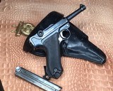 Rare DWM P08 Luger, Double Date Pistol, All Matching, Matching Mag W/ Holster, 2 Mags& Tool, Trades Welcome! - 14 of 25