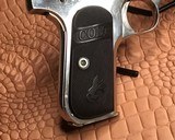 1908 Colt Pocket Hammerless .380 ACP, Nickel W/ Box - 17 of 18