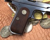 1908 Colt Pocket Hammerless .380 ACP, Mfg. 1921 - 8 of 17