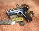 1908 Colt Pocket Hammerless .380 ACP, Mfg. 1921 - 4 of 17