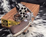 1960 Rare Factory Nickel Colt Detective Special, boxed, .38 Special - 9 of 22