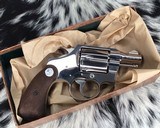 1960 Rare Factory Nickel Colt Detective Special, boxed, .38 Special - 10 of 22