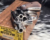 1960 Rare Factory Nickel Colt Detective Special, boxed, .38 Special - 18 of 22