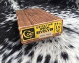 1960 Rare Factory Nickel Colt Detective Special, boxed, .38 Special - 17 of 22