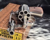 1960 Rare Factory Nickel Colt Detective Special, boxed, .38 Special - 14 of 22