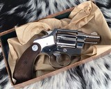 1960 Rare Factory Nickel Colt Detective Special, boxed, .38 Special - 13 of 22