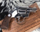 1960 Rare Factory Nickel Colt Detective Special, boxed, .38 Special - 21 of 22