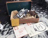 1960 Rare Factory Nickel Colt Detective Special, boxed, .38 Special - 3 of 22