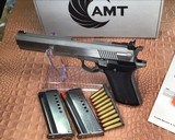 AMT AUTOMAG III, .30 Carbine Semi-Auto Pistol, W/Box, papers, 2 Mags, LNIB - 10 of 23