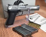 AMT AUTOMAG III, .30 Carbine Semi-Auto Pistol, W/Box, papers, 2 Mags, LNIB - 17 of 23