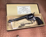 1923 Colt SAA, 7.5 inch First Gen. 32/20 caliber, Excellent condition, Boxed - 22 of 23