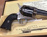 1923 Colt SAA, 7.5 inch First Gen. 32/20 caliber, Excellent condition, Boxed - 10 of 23
