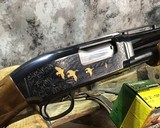 Browning Model 12 Shotgun, Grade G-5 ,.28 Gauge, Engraved W/Gold Inlay, NIB - 19 of 21