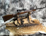 1970 Belgium Browning Safari Rifle, .458 Winchester Magnum W/Leupold Scope - 1 of 19